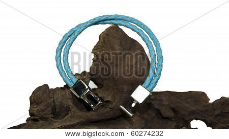 blue bracelet