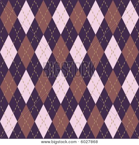 Argyle Bezešvé Pattern