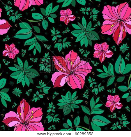 Seamless Floral Background