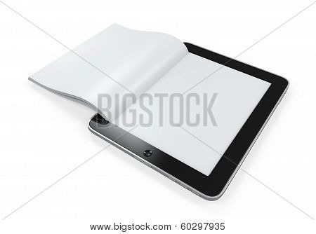 Book from Tablet Computer