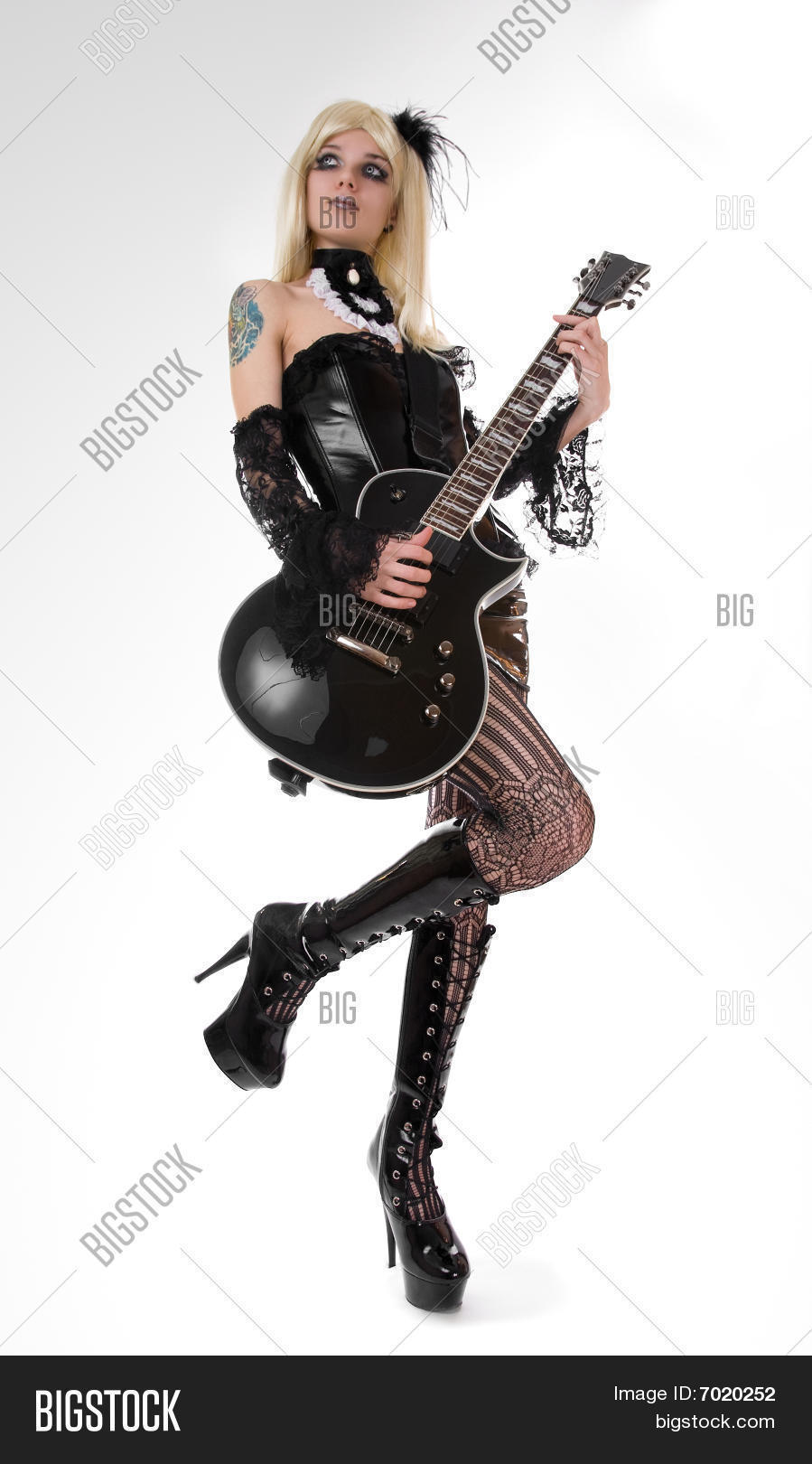 Sexy Girl Guitar Image & Photo (Free Trial) Bigstock
