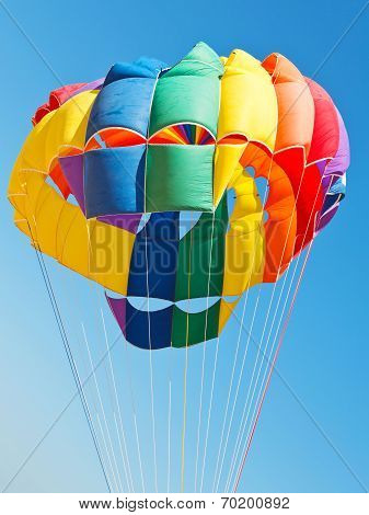 Canopy Of Parachute For Parakiting