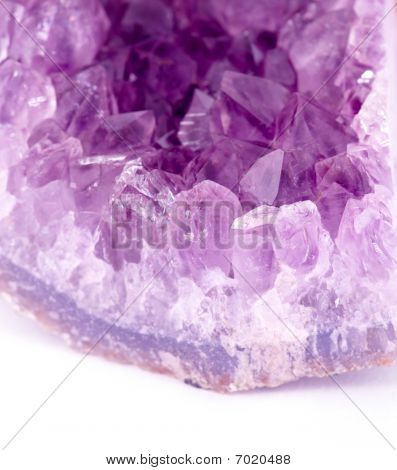 detaillierte natürliche amethyst