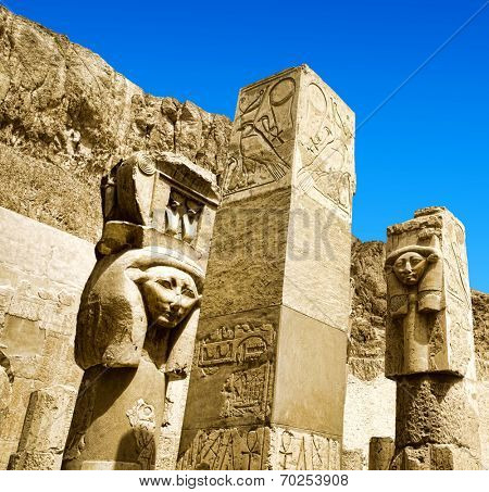 Obelisk of Queen Hapshetsut in Karnak, Egypt