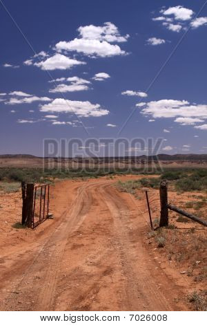 Paisagem de interior. Austrália