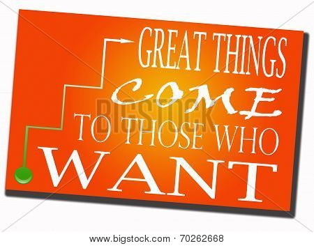 Motivational card