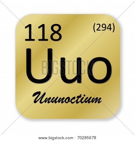 Ununoctium element