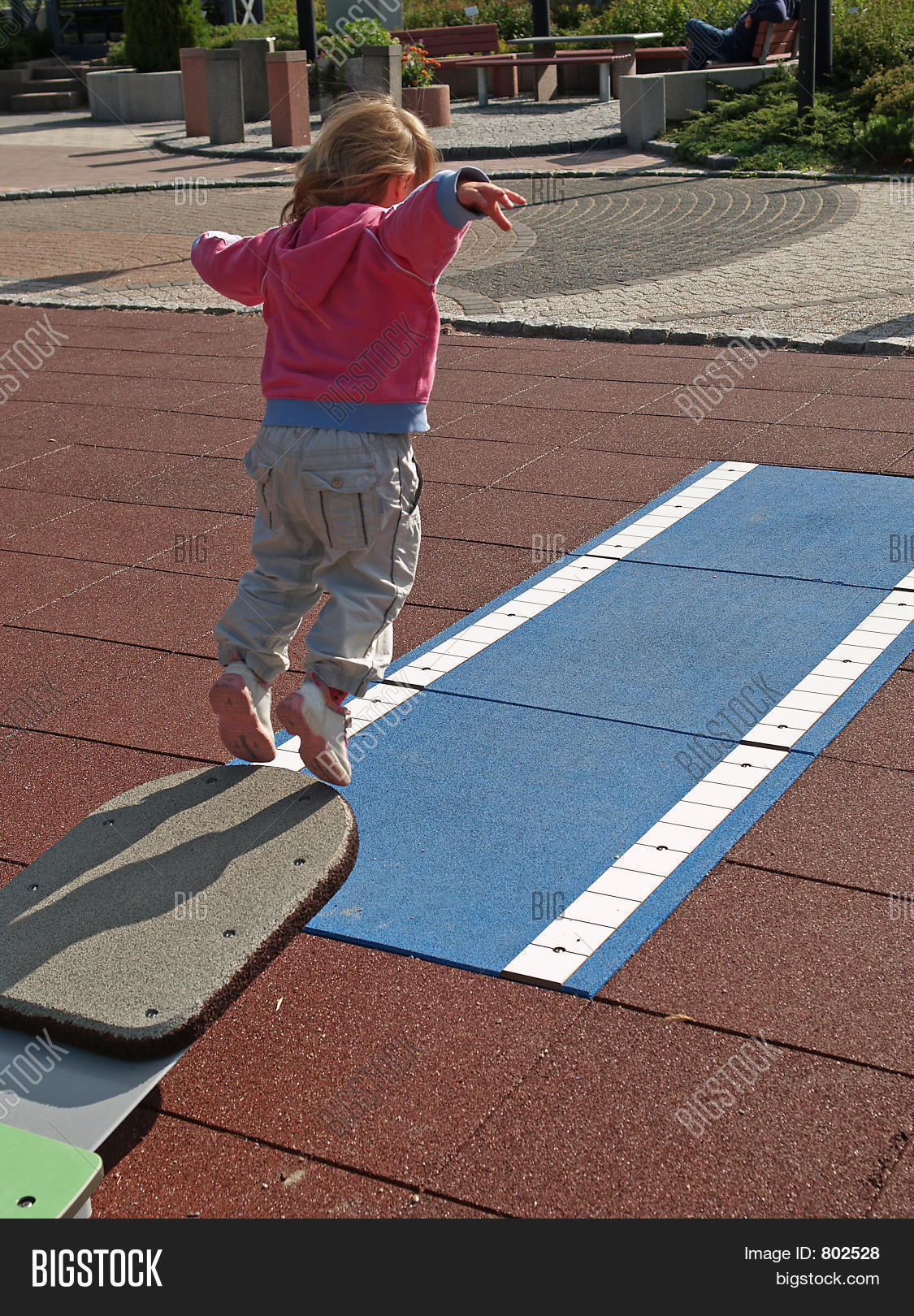 Young Girl Jumps Image & Photo (Free Trial) Bigstock