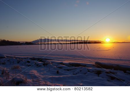 Winter in Finnish Lapland