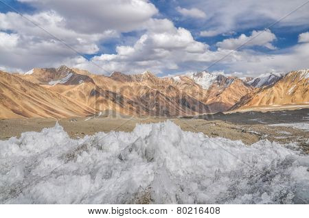 Ice Crystals In Tajikistan