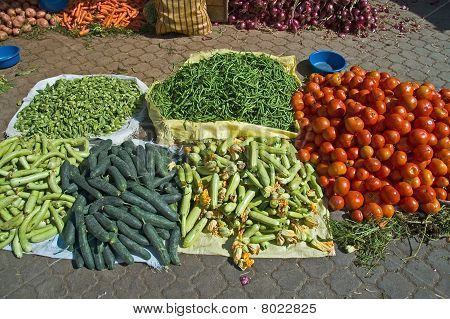 Marrakech mercato verdure