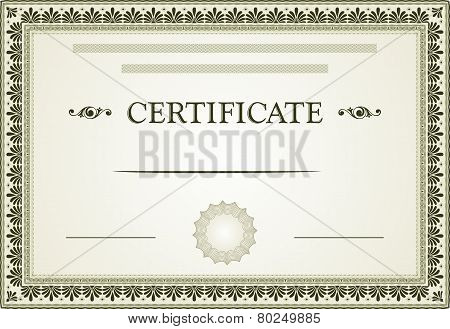 Certificate Template