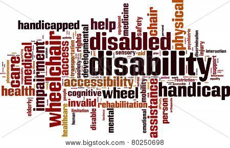 Disability Word Cloud