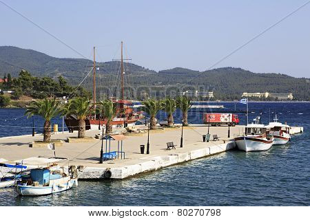 Marina in the Neos Marmaras