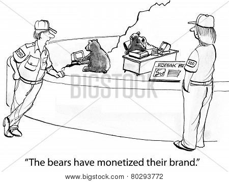 Bears Are Monetizing Their Brand