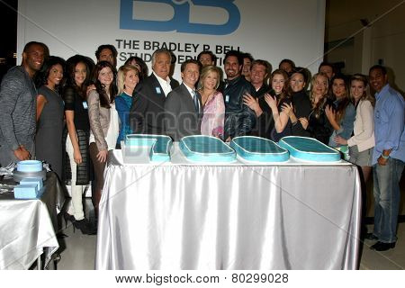 LOS ANGELES - JAN 14:  Bold and Beautiful Cast, Bradley P. Bell as the Bold and Beautiful Celebrates 7000th Show at a CBS Television City on January 14, 2015 in Los Angeles, CA