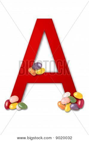 Alfabeto Jelly Bean A