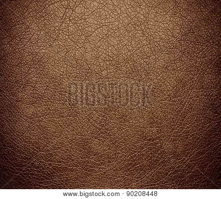Chamoisee color leather texture background