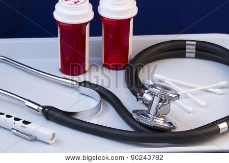 Medical Tray With Tools