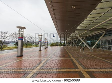 Dorasan Railway Station In Dmz, South Korea.