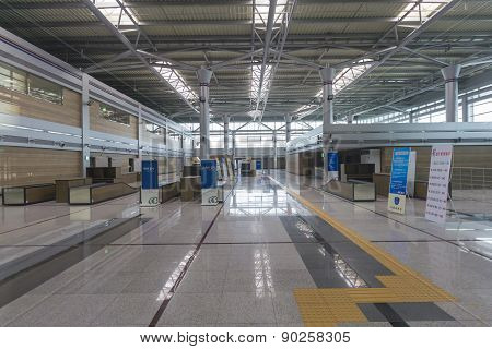 Dorasan Railway Station Inside