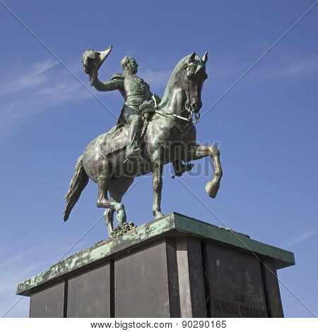 Statue Of William Ii In The Hague