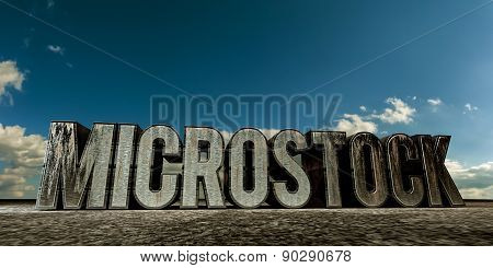 Metal Rusty Microstock Ensign