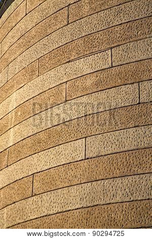 In Cislago  Street Lombardy Italy  Varese     Pavement Of A Curch And Wall Marble