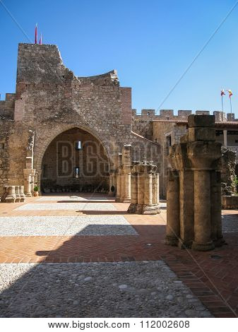Adrada Castle, Avila, Castilla Y Leon, Spain