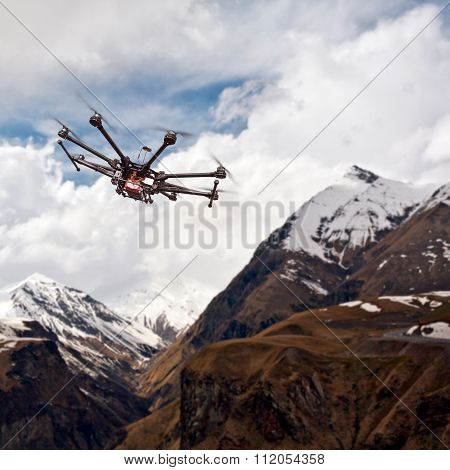 Octocopter, copter, drone
