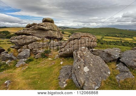 Landscape Of Land's End In Cornwall England