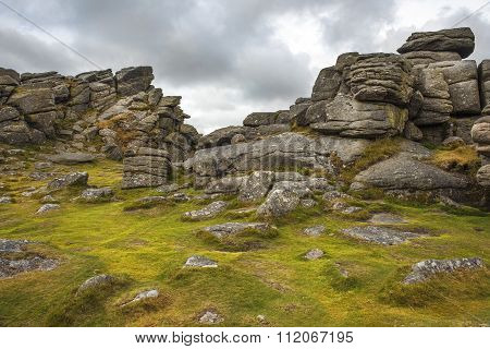 Landscape Of Land's End In Cornwall England