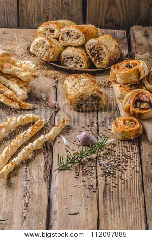 Sticks Puff Pastry