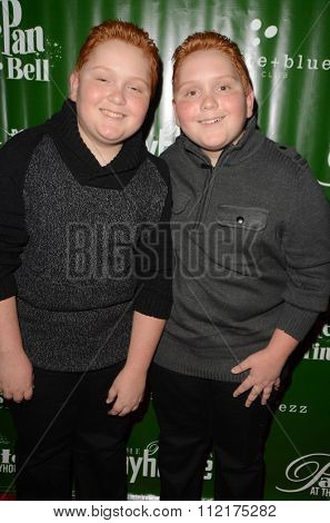 LOS ANGELES - DEC 9:  Matthew Royer, Benjamin Royer at the 