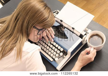 Tired writer