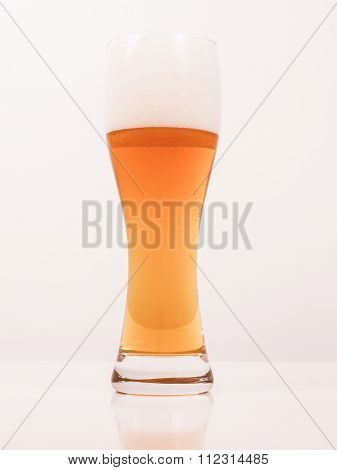 Retro Looking Weizen Beer