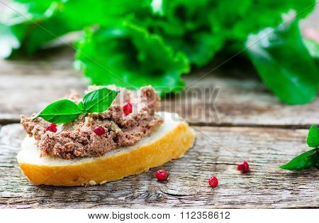 Paste From A Chicken Liver.