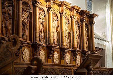 Ebersmunster Abbey Cathedral Majestic Interior