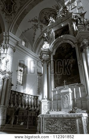 Ebersmunster Abbey Cathedral Majestic Interior