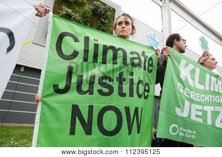 Climate protest