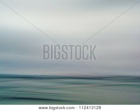 Motion Blur Twilight Ocean