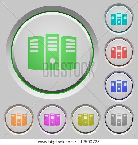 Server Hosting Push Buttons