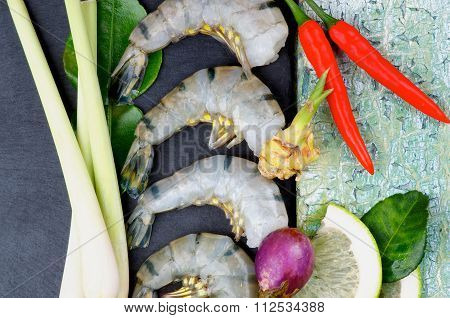 Tom Yam Soup Ingredients