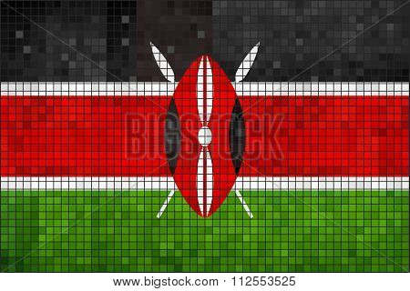 Flag Of Kenya.eps