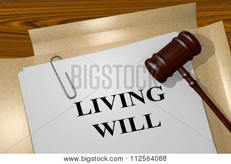 Living Will Concept