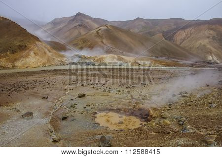 Geothermal Valley Kerlingarfjoll, Iceland