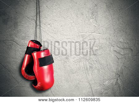 Boxing sport concept
