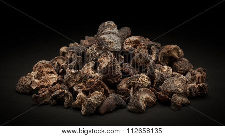 Pile of Organic Dried gooseberry (Ribes grossularia)