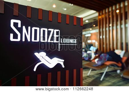 SINGAPORE - NOVEMBER 04, 2015: interior of Changi Airport. Singapore Changi Airport, is the primary civilian airport for Singapore, and one of the largest transportation hubs in Southeast Asia