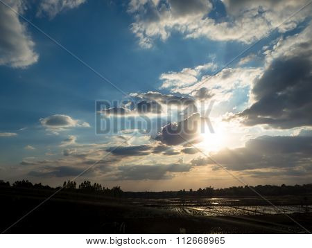 Sunset On Agriculture